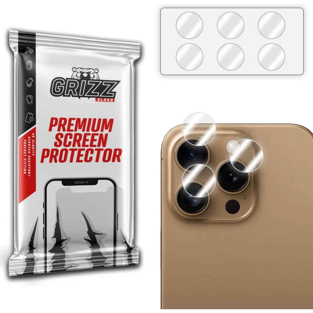 Szkło na aparat GrizzGlass HybridGlass Camera do Apple iPhone 16 Pro