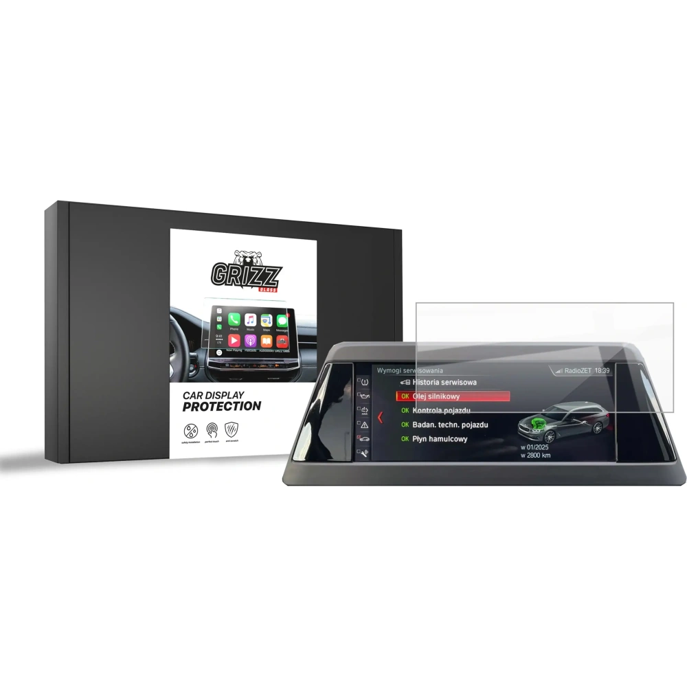 Folia ceramiczna GrizzGlass CarDisplay Protection do BMW 5 G30 8,8" 2017-2020