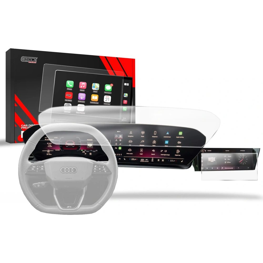 Folia matowa GrizzGlass CarDisplay Protection do Audi SQ6 e-tron 2024-2025 [2w1]