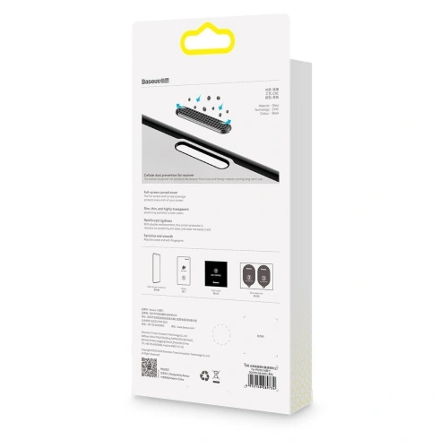 Kup Tvrzené sklo 0,3 mm Baseus s ochranou reproduktoru Apple iPhone XR [2 PACK] - BSU1077 - {ean13} - Sklep Home Screen