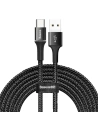 Kabel USB-C s LED podsvícením Baseus Halo 3m 2A (černý)