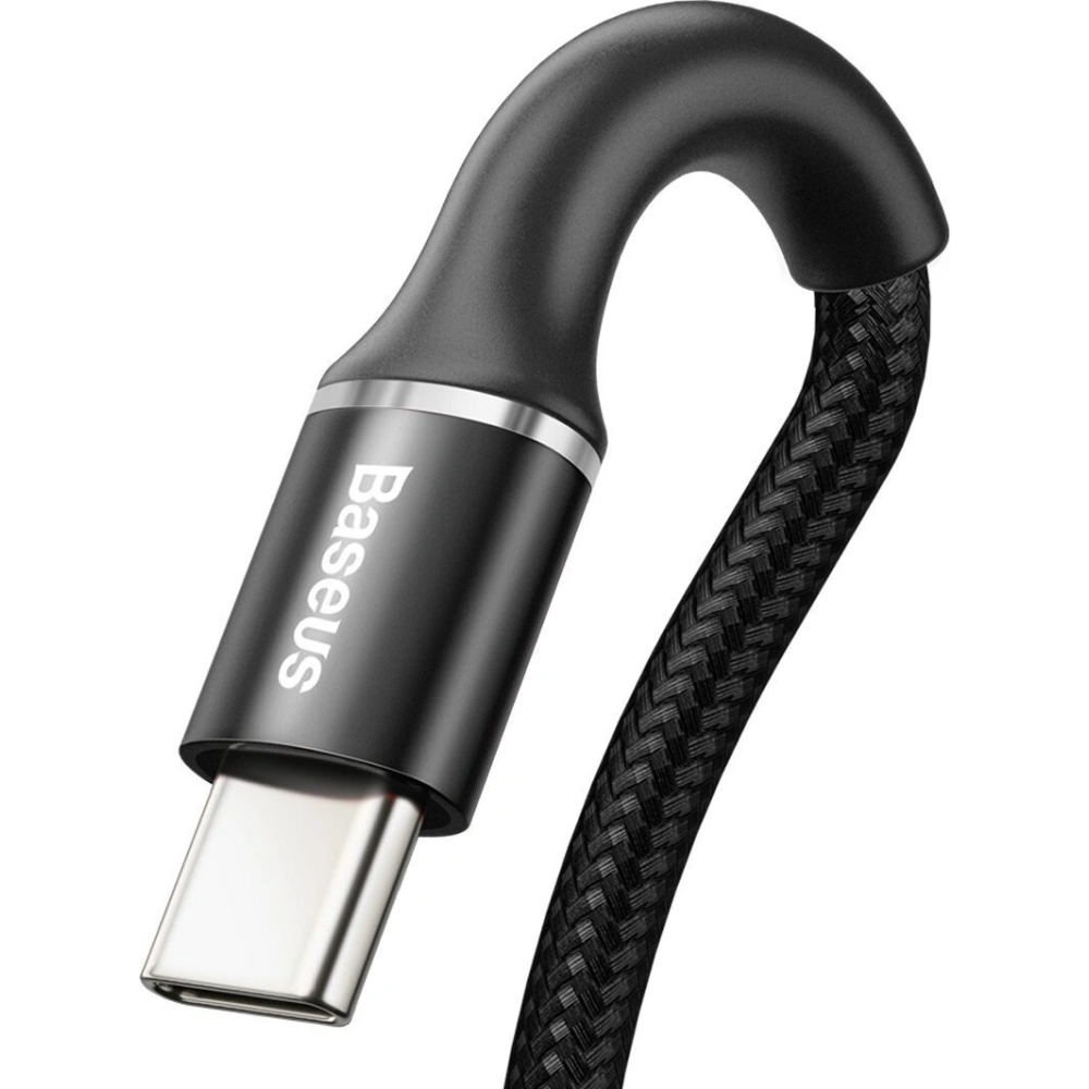 Kabel USB-C z podświetleniem LED Baseus Halo 3m 2A (czarny)