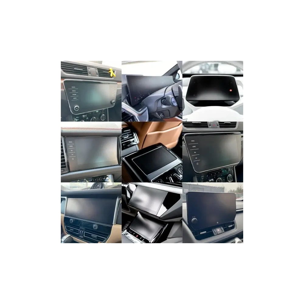 Folia matowa GrizzGlass CarDisplay Protection do Mercedes GLS X166 8,4" 2015-2019