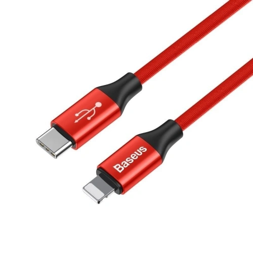 Kup USB-C to Lightning PD kábel Baseus Yiven, 2A, 2m (piros) - BSU1087RED - {ean13} - Sklep Home Screen