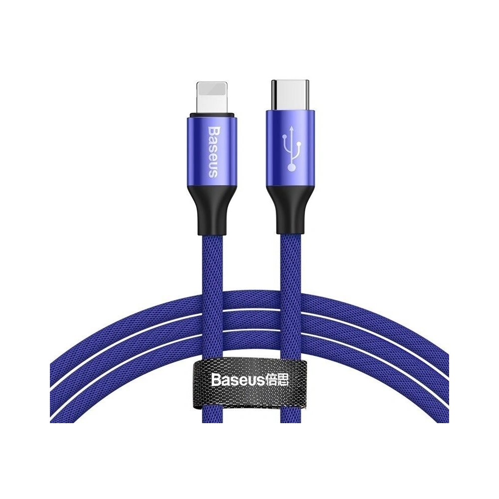Kabel USB-C do Lightning PD Baseus Yiven, 2A, 2m (niebieski)