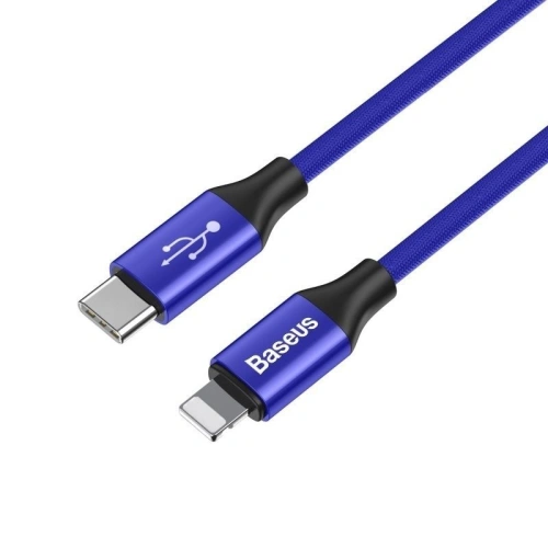 Kup Kabel USB-C do Lightning PD Baseus Yiven, 2A, 2m (modrý) - BSU1088BLU - {ean13} - Sklep Home Screen
