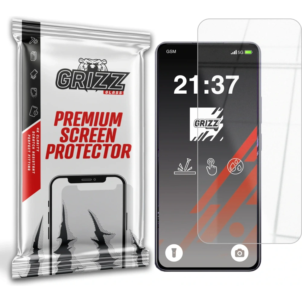 Szkło hybrydowe GrizzGlass HybridGlass do Realme 13 Plus