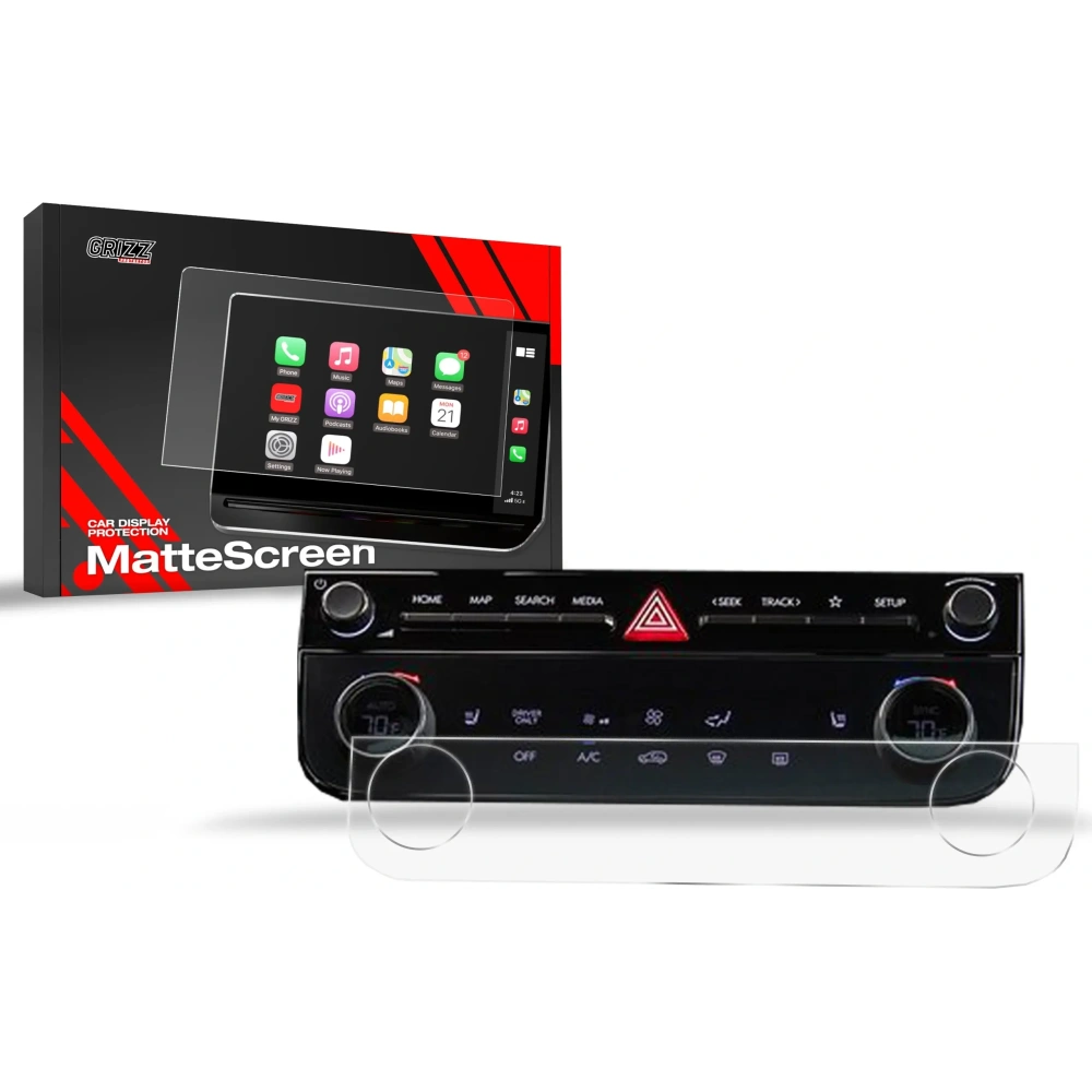 Folia matowa GrizzGlass CarDisplay Protection do Hyundai Tucson AC Panel (2024-2025)