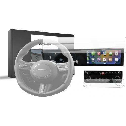 Kup Ceramic GrizzGlass CarDisplay Protection Hyundai Tucson 12,3" 2024 [2 PACK] - GRZ11457 - {ean13} - Sklep Home Screen