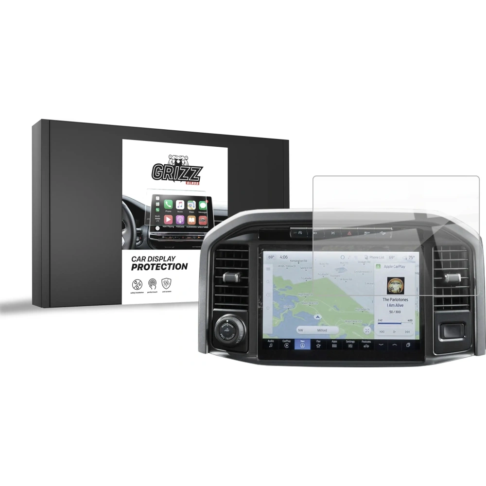 Folia ceramiczna GrizzGlass CarDisplay Protection do Ford F150 Uconnect 12" 2021-2025