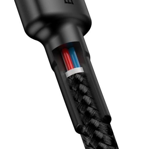 Kup Kabel USB-C PD Baseus Cafule PD 2.0, QC 3.0, 60W, 2m (czarno-szary) - BSU1093BLKGRY - {ean13} - Sklep Home Screen