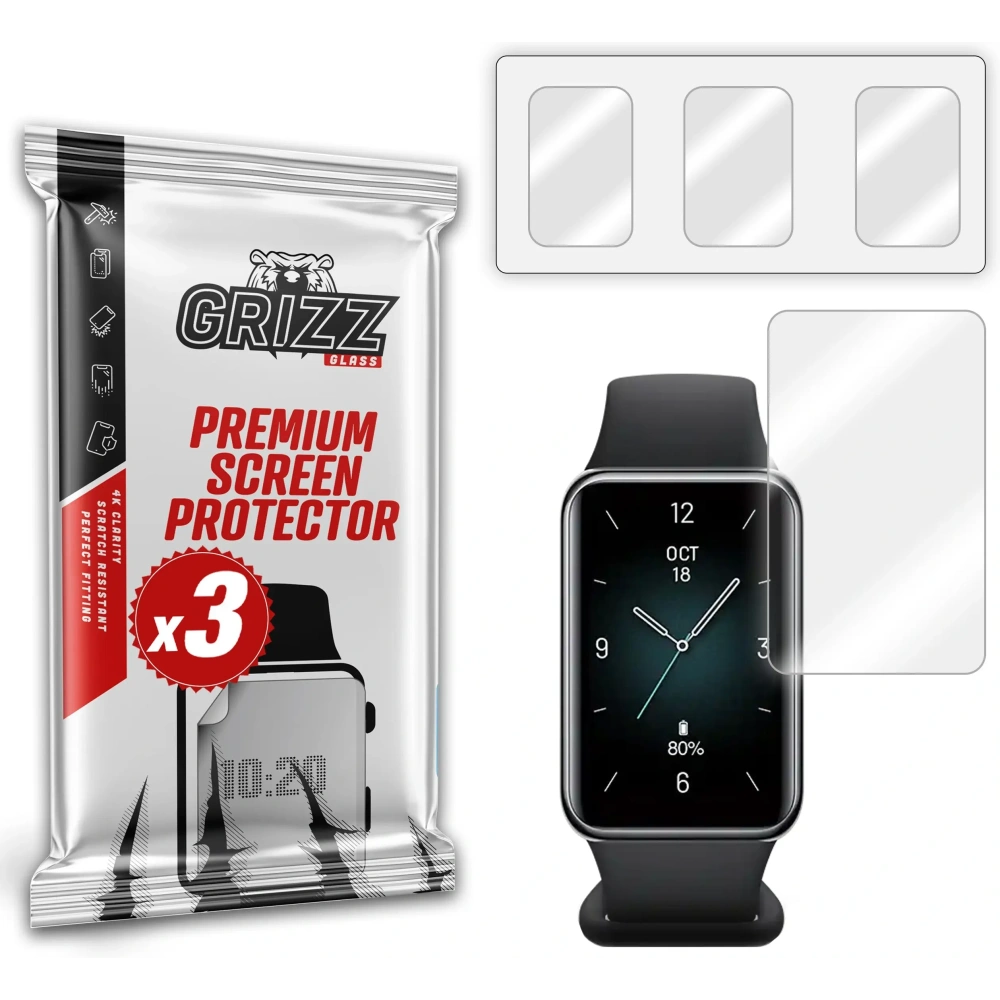 Folia hydrożelowa GrizzGlass Hydrofilm do Honor Band 9