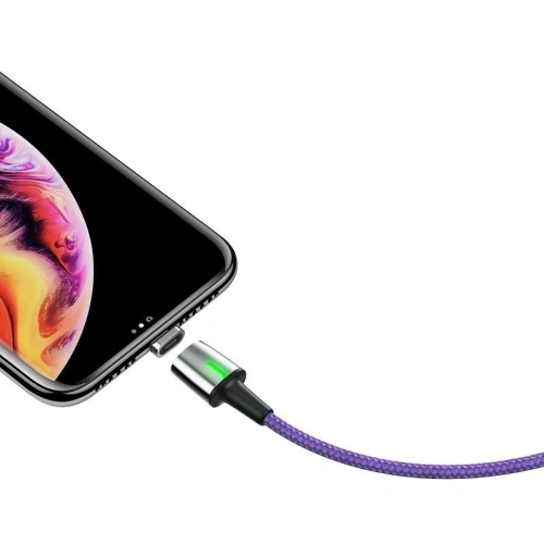 Kup Kabel magnetyczny Lightning Baseus Zinc 1.5A 2m (fioletowy) - BSU1095PRP - {ean13} - Sklep Home Screen