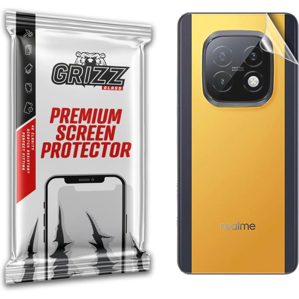 Folia na tył GrizzGlass SatinSkin do Realme Narzo 70 Turbo