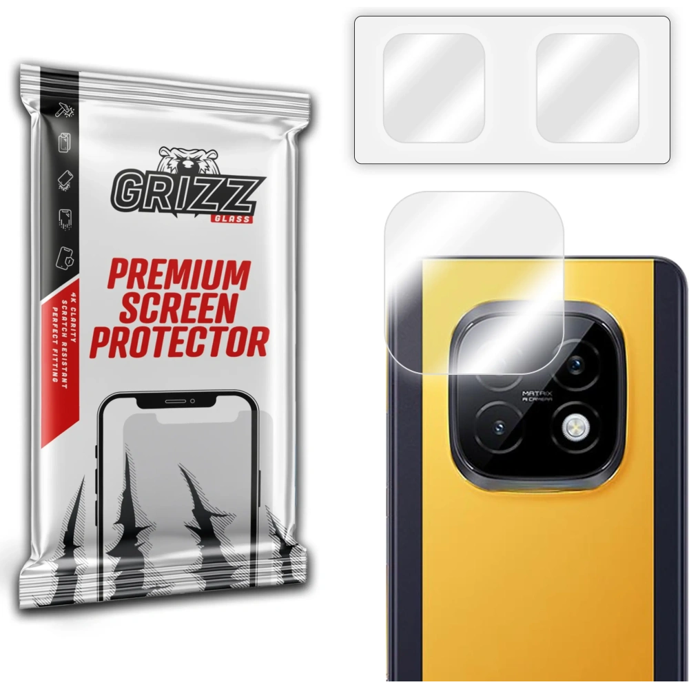 Szkło na aparat GrizzGlass HybridGlass Camera do Realme Narzo 70 Turbo