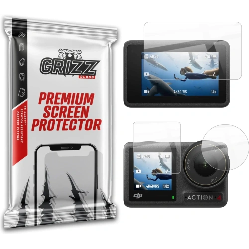 Kup GrizzGlass HybridGlass DJI Osmo Action 4 - GRZ11543 - {ean13} - Sklep Home Screen