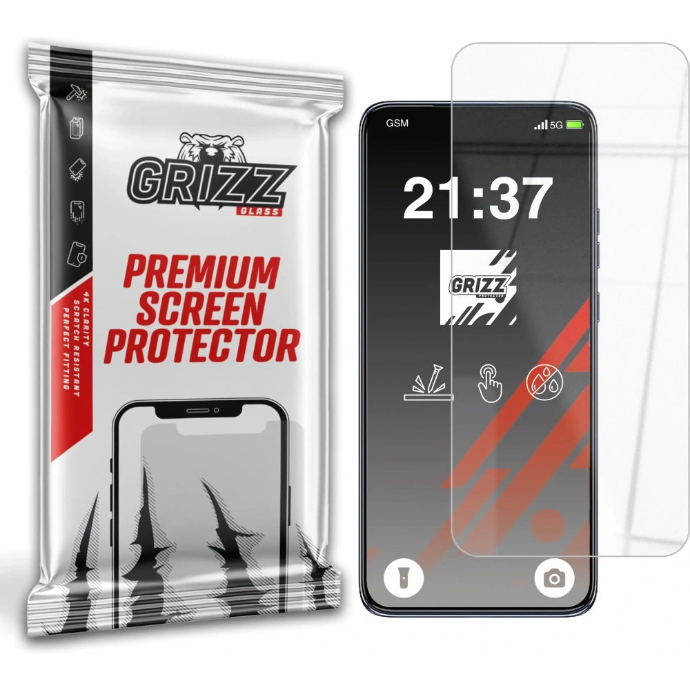 Szkło hybrydowe GrizzGlass HybridGlass do Motorola Moto S50