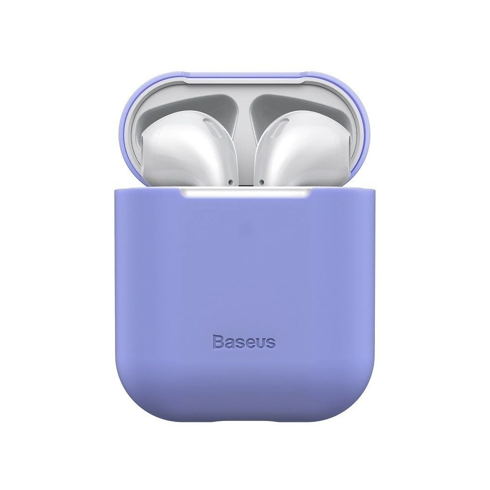 Etui ochronne Baseus Ultrathin na słuchawki Apple AirPods (fioletowe)
