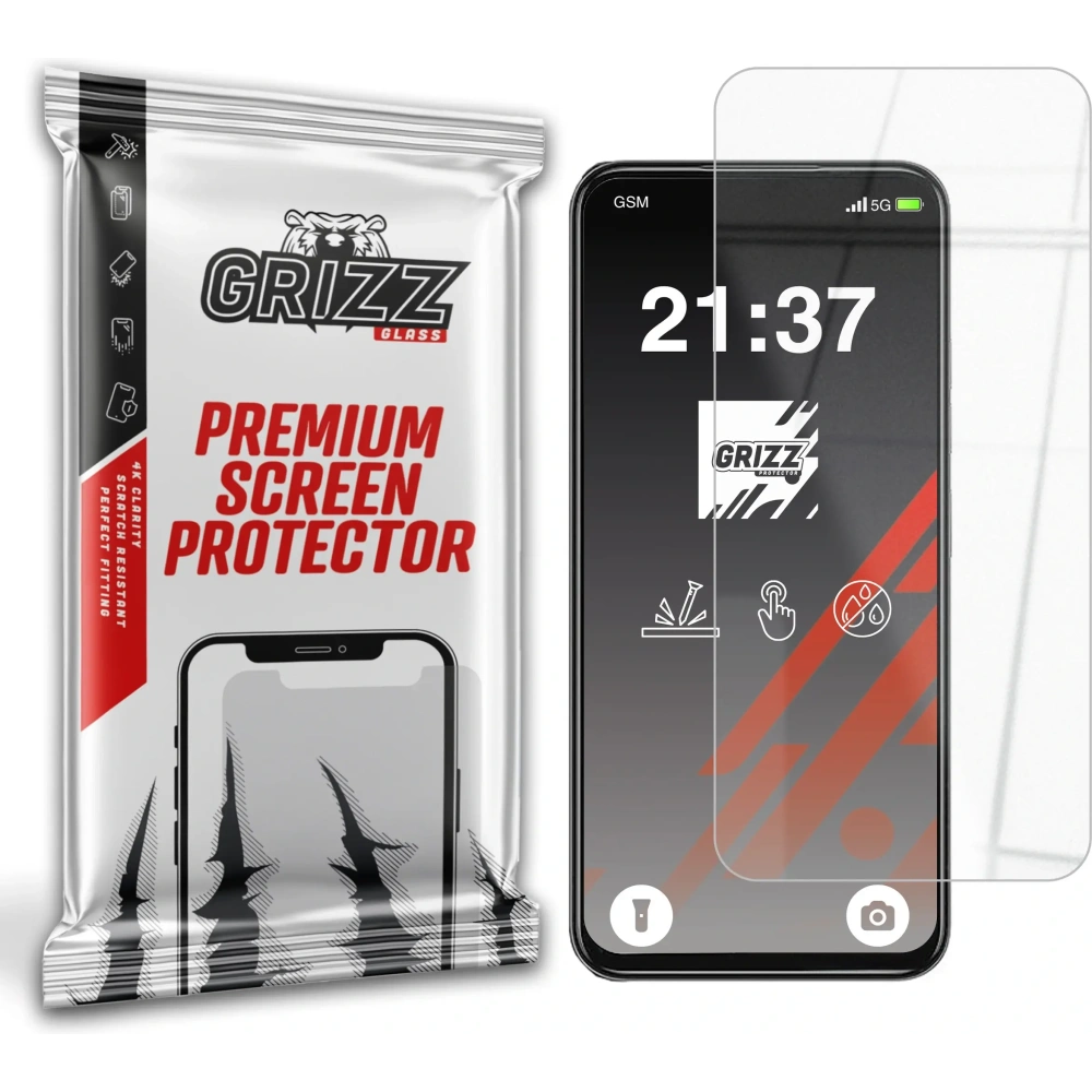 Szkło hybrydowe GrizzGlass HybridGlass do Tecno Pova 6 Neo 5G