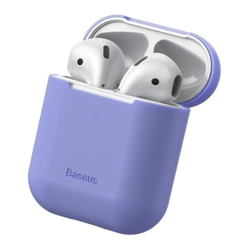Kup Etui ochronne Baseus Ultrathin na słuchawki Apple AirPods (fioletowe) - BSU1103PRP - {ean13} - Sklep Home Screen