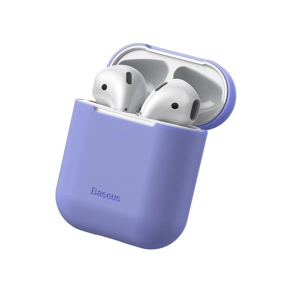 Etui ochronne Baseus Ultrathin na słuchawki Apple AirPods (fioletowe)