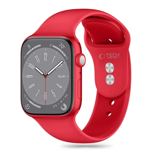 Kup Tech-Protect Szilikon Apple Watch 6/7/8/9/10/SE/Ultra 1/2 44/45/46/49mm Piros - THP3266 - {ean13} - Sklep Home Screen