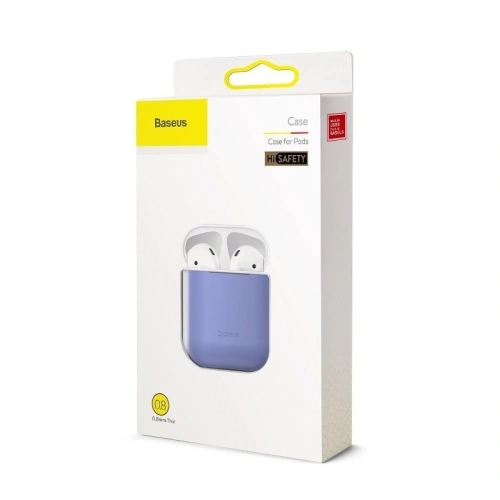 Buy Baseus Super Thin Silica Gel Case For Pods 1/2 Purple - BSU1103PRP - {ean13} - Home Screen Store Europe