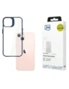 3MK Satin Armor Case+ Apple iPhone 14 modrý