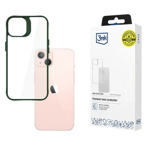 Kup 3MK Carcasă din satin + Apple iPhone 14 verde - 3MK15635 - {ean13} - Sklep Home Screen