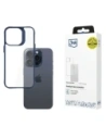 Etui 3MK Satin Armor Case+ Apple iPhone 15 Pro Max niebieski/blue