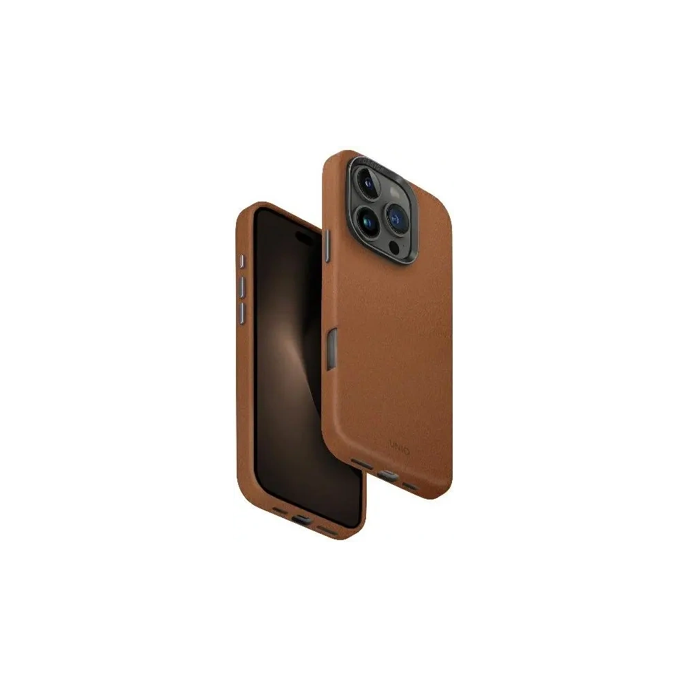 Etui UNIQ Lyden Apple iPhone 16 Pro Magclick Charging karmel/caramel