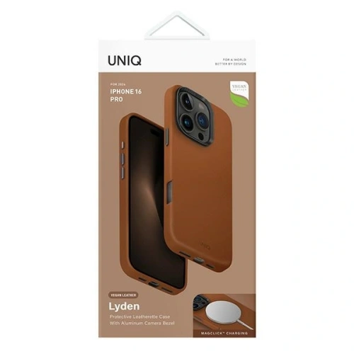 Kup UNIQ Lyden Apple iPhone 16 Pro Magclick Töltés karamell - UNIQ1361 - {ean13} - Sklep Home Screen