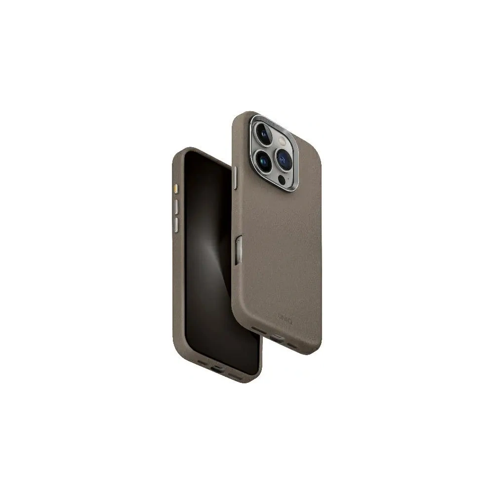 Etui UNIQ Lyden Apple iPhone 16 Pro Magclick Charging szary/flint grey