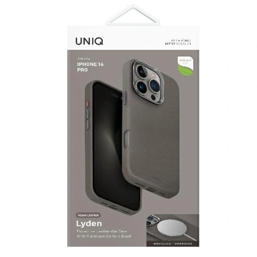 Buy UNIQ Lyden Apple iPhone 16 Pro Magclick Charging flint grey - UNIQ1362 - {ean13} - Home Screen Store Europe