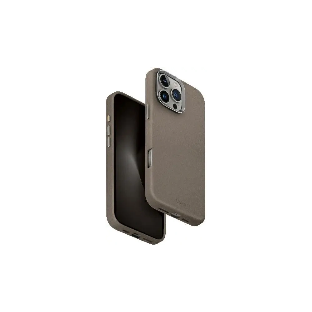 Etui UNIQ Lyden Apple iPhone 16 Pro Max Magclick Charging szary/flint grey