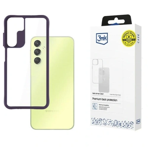 Kup 3MK Satin Armor Case+ Samsung Galaxy A25 5G lila - 3MK15646 - {ean13} - Sklep Home Screen