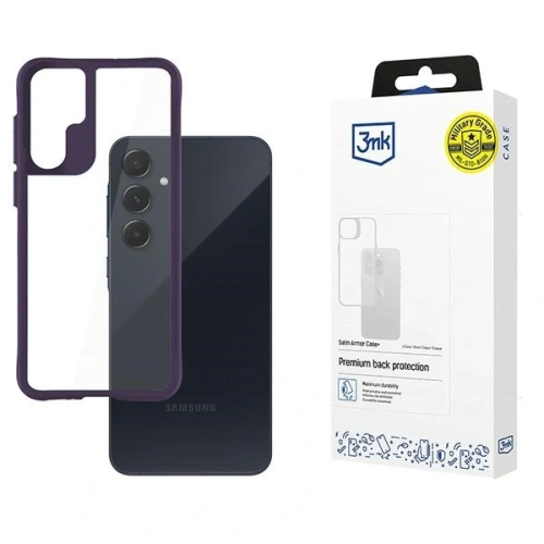 Kup 3MK Satin Armor Case+ Samsung Galaxy A55 5G lila - 3MK15654 - {ean13} - Sklep Home Screen