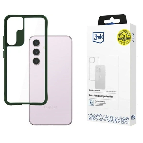 Kup 3MK Satin Armor Case+ Samsung Galaxy S24 grün - 3MK15662 - {ean13} - Sklep Home Screen