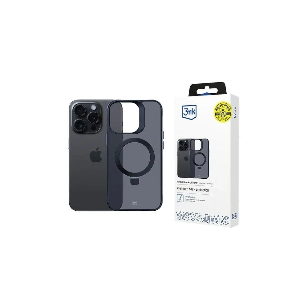 Etui 3MK Smoke Case Apple iPhone 13 Pro Max MagSafe & Stand