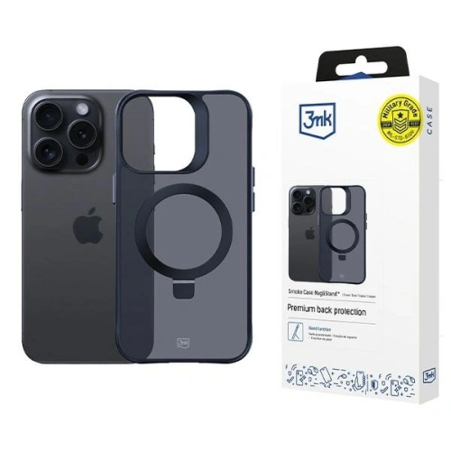 Buy 3MK Smoke Case Apple iPhone 16 Pro MagSafe & Stand - 3MK15676 - {ean13} - Home Screen Store Europe