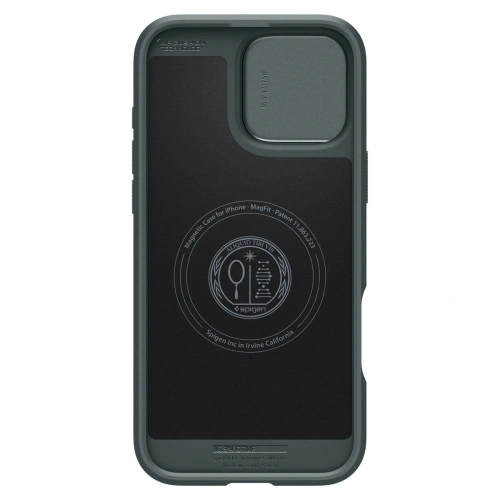 Kup Etui Spigen Optik Armor Mag MagSafe Apple iPhone 16 Pro Abyss Green - SPN16483 - {ean13} - Sklep Home Screen