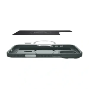 Kup Etui Spigen Optik Armor Mag MagSafe Apple iPhone 16 Pro Abyss Green - SPN16483 - {ean13} - Sklep Home Screen