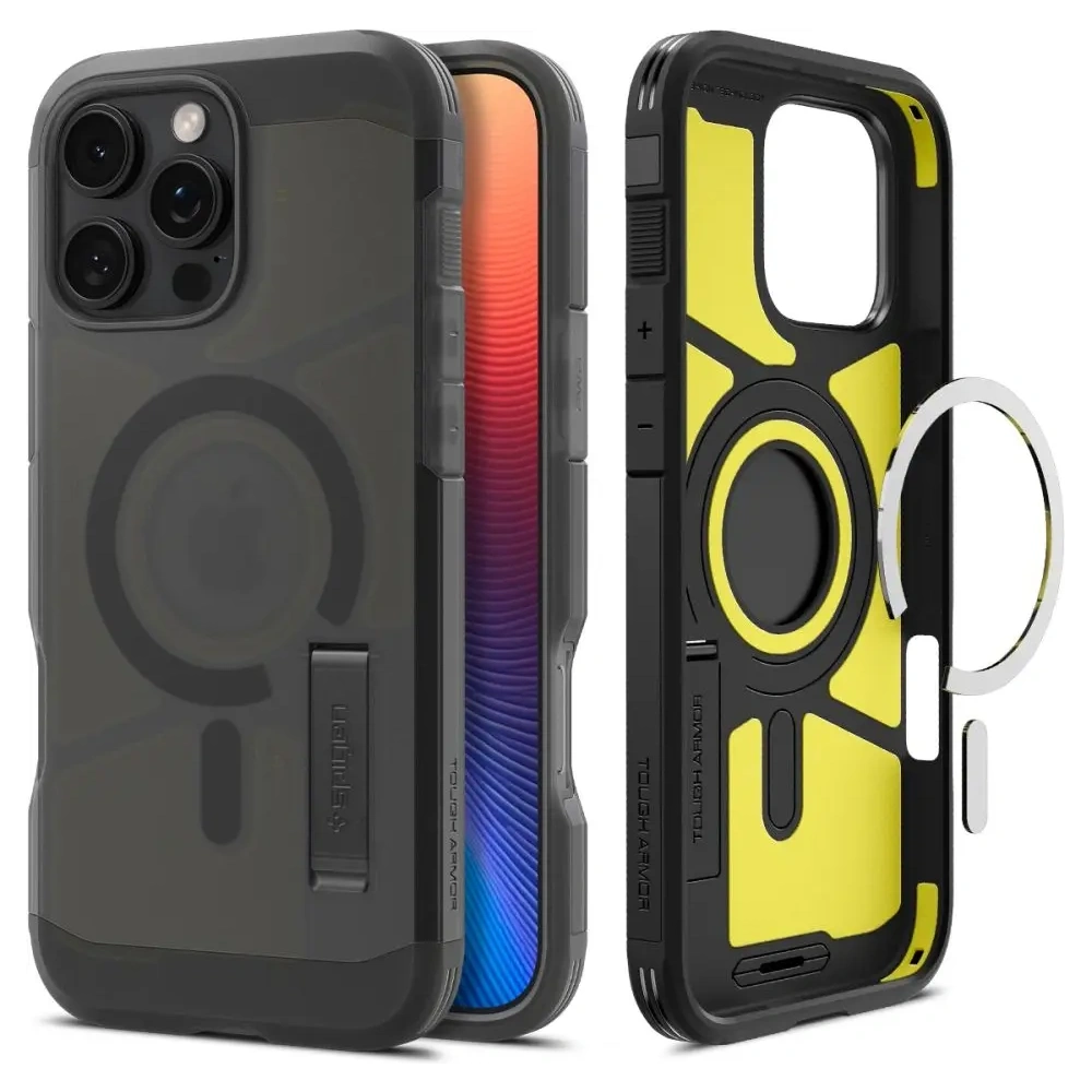 Etui Spigen Tough Armor Mag MagSafe Apple iPhone 16 Pro Max Frost Black