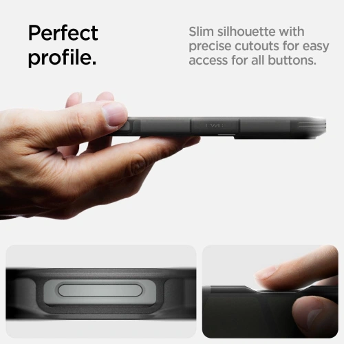 Kup Spigen Tough Armor Mag MagSafe Apple iPhone 16 Pro Max Frost Fekete - SPN16485 - {ean13} - Sklep Home Screen