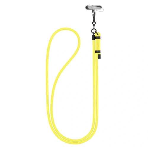Kup Smyčec Tech-Protect C1S Rope Crossbody Strap Neon Yellow/black - THP3271 - {ean13} - Sklep Home Screen