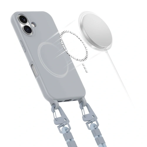 Kup Tech-Protect Magnyaklánc MagSafe Apple iPhone 16 Kréta Szürke - THP3275 - {ean13} - Sklep Home Screen