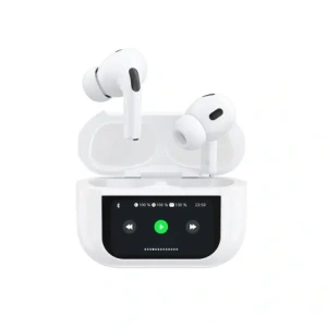 Kup TWS Dudao U19 căști wireless in-ear Bluetooth 5.3 cu display LED alb - DDA351 - {ean13} - Sklep Home Screen