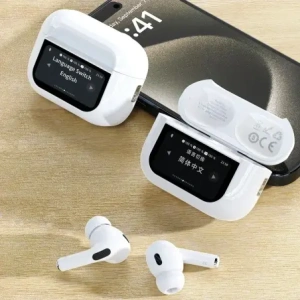 Kup Bezdrátová sluchátka do uší TWS Dudao U19 Bluetooth 5.3 s LED displejem bílé - DDA351 - {ean13} - Sklep Home Screen