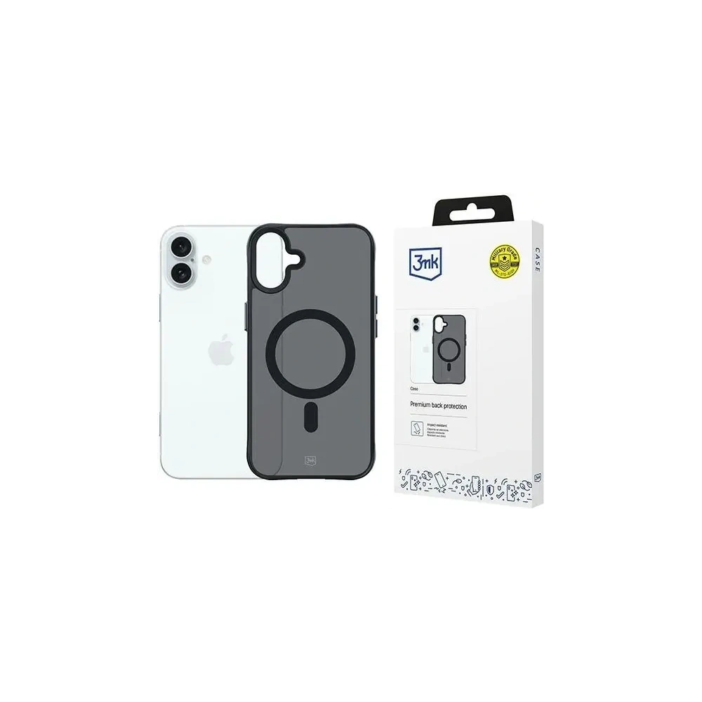 Etui 3MK Smoke MagCase Apple iPhone 16 Plus