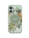 Kup Guess GUHMP16MHFWBDCEN Apple iPhone 16 Plus hardcase IML Floare & Cercul Tonal MagSafe verde - GUE3631 - {ean13} - Sklep Home Screen